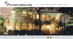 Desktop Screenshot of historicneedhamestate.com